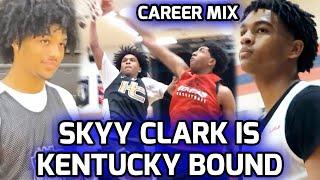 5 STAR Point Guard Skyy Clark Commits To KENTUCKY Full High School Career Mixtape 