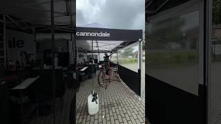 Inside look at Cannondale Factory Racing’s setup at Nové Město. #cannondale #mtblife #mtb #bikerace