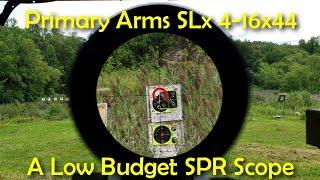 Primary Arms SLx 4-16x44 FFP - This Thing Slaps A Budget SPR Scope.