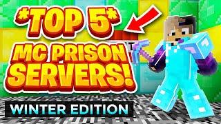 TOP 5 PRISON SERVERS *2024 EDITION*  New Minecraft OP Prison Server  1.8 - 1.20+  JavaMCPEWin10