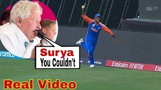 Ian Smith Mind Blowing Commentary On Surya Kumar Yadav Catch on Boundary Line Of Miller