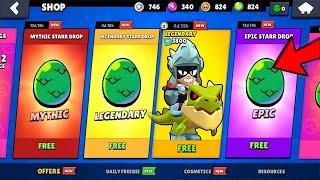 OMG UPDATE FREE REWARDS LEGENDARY NEW GIFTSS 12 NEW BRAWLERS BRAWL STARS UPDATE GIFTS