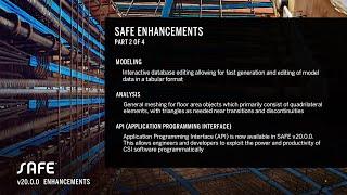 SAFE v20.0.0 Enhancements PART 2 of 4