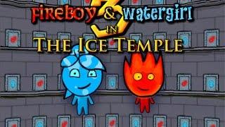 Fireboy and Watergirl 3 The Ice Temple Full Gameplay Walkthrough