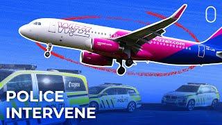 Police Remove Passenger From Overbooked Wizz Air Flight In Oslo