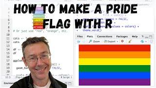 How to make a pride flag with R