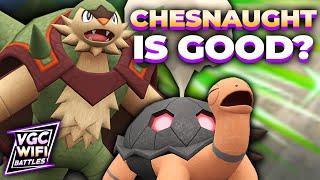 This CHESNAUGHT Team Destroyed Me  Pokemon Scarlet & Violet VGC 2023 Regulation D Wi-Fi Battles