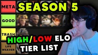 The Ultimate Overwatch 2 Season 5 Hero Tier List