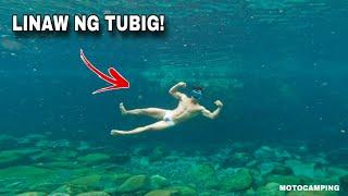 Sobrang linaw ng tubig dito  MotoCamping