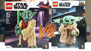 LEGO Star Wars BABY YODA vs. YODA 75255 & 75318