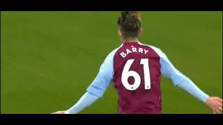 Louie Barry Debut For Aston Villa Against Liverpool #louiebarry