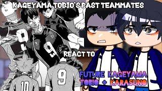 kageyamas past teammates react to him + karasuno  gcrv  gacha club  READ DESC 