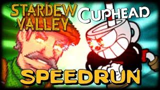 Ensinando a Speedrun de Cuphead e APRENDENDO a Speedrun de Stardew Valley com a @WendyJr_