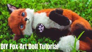 DIY Fox Art Doll Tutorial