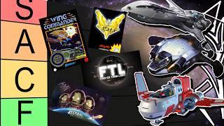 ULTIMATE SPACE SIMULATOR TIER LIST - Best and worst space ship games ranked