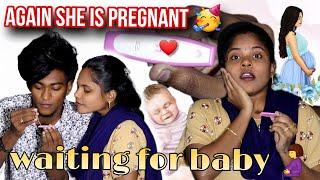  AGAIN SHE IS PREGNANT ... @butterfly_couples waiting for baby ️ #pregnancy #thoothukudi