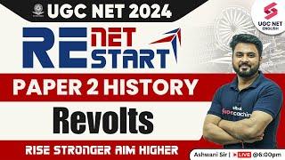 UGC NET 2024 History  Indian Revolts MCQs  UGC NET History Classes in English  Ashwani Sir