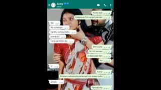 dai venam da  part 5  aunty college boy whatsapp chatting  Tamil ponnu