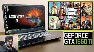 GTA 5 Gaming Review on Acer Nitro 5 Ryzen 5 4600H Nvidia GTX 1650Ti 8gb Ram 