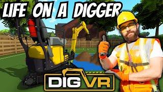 Life On A Digger - DIG VR Exclusive Gameplay Meta Quest