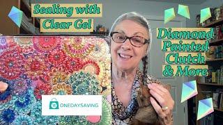 *PROCESS VIDEO* Sealing a Diamond Painting & *UNBOXING* Some fun New Products from #onedaysaving