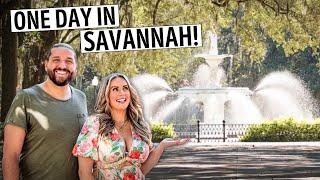 How to Spend One Day in Savannah Georgia - Travel Vlog  Best Things to Do See & Eat