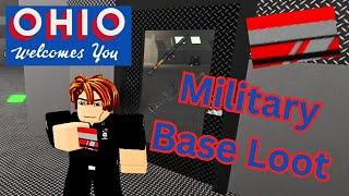 Red Key Card Opening The Military Base Vault   Roblox - Ohio