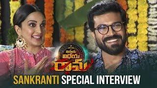 Ram Charan and Kiara Advani Sankranti Special Interview About Vinaya Vidheya Rama  Manastars