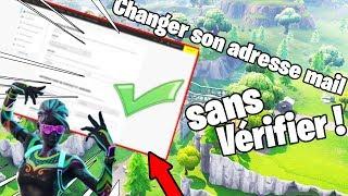 COMMENT CHANGER SON ADRESSE MAIL SUR EPIC GAMES  SANS VÉRIFIÉ LANCIENNE ADRESSE MAIL