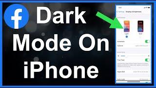 How To Get Facebook Dark Mode On ANY iPhone