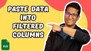 Paste Data into Filtered Columns in Excel Clever Tricks