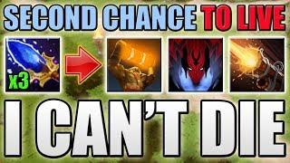 Non-Stop One Shot Triple Aghs Upgrade with second life Vengeance Aura Dota 2 Ability Draft