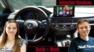 2023 Acura Integra Interior Review Beth + Matt