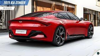 2025 Kia Stinger Revealed - a high-end sports sedan with an EV powertrain?