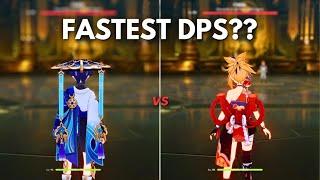 F2P - Yoimiya vs Wanderer  Who is the FASTEST DPS ?  Genshin Impact 