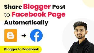 How to Share Blogger Post to Facebook Page Automatically  Blogger Facebook Integration