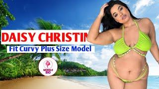 Daisy Christina Biography BBW curvy plus size model wiki net worth Body measurements.
