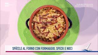 Stefano Cavada - Gli spätzle al forno con formaggio speck e noci - Detto Fatto 07042022