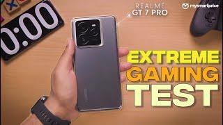 Realme GT 7 Pro Gaming Test  How Powerful Snapdragon 8 Elite Is? Does it heat?