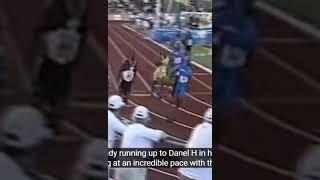 Michael Johnson 43.66 Wins in INCREDIBLE STYLE 1995 USA Outdoor Championships at Sacramento.