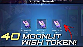 40 MOONLIT WISH TOKEN  MOBILE LEGENDS MOONLIT WISH