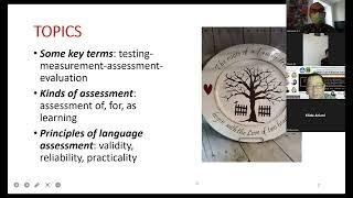 Principles of Language Assessment with Dr. Ismail Petrus M.A. PPM #2 2022 Tebing Tinggi