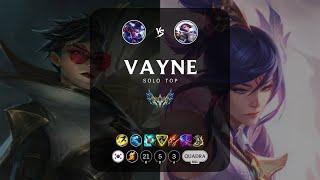 Vayne Top vs Fiora - KR Challenger Patch 14.8