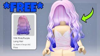 GET 2 FREE HAIR ON ROBLOX NOW