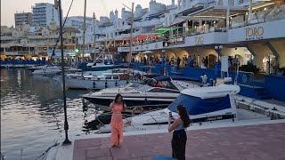 BENALMADENA Marina 9pm Tonight - I Did Not Expect This...