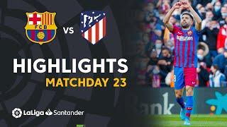 Highlights FC Barcelona vs Atlético de Madrid 4-2