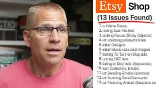 What We Learned After 27 Etsy Shop Audits 13 Problem Areas