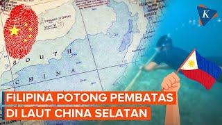 Filipina Singkirkan Penghalang yang Dipasang China di Laut China Selatan