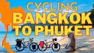 Cycling Bangkok to Phuket. A Bike touring journey through beautiful Southern Thailand.