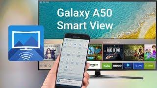 Как раздавать видео на ТЕЛЕВИЗОР с СМАРТФОНА   SMART View  Обзор настроек как подключить  Samsung